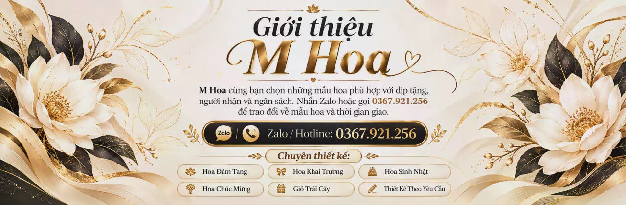 Ảnh bìa Shop hoa tươi Xã An Trạch Cà Mau - Một món hoa, nhiều điều muốn nói